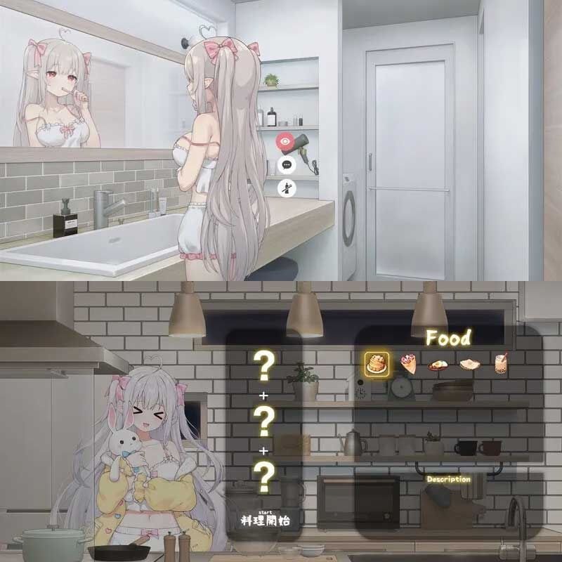 和存在感薄弱妹妹一起的简单生活 场景演出 资料图 7