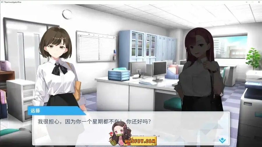诱饵痴汉搜查官梨奈V1 角色养成 场景图 3
